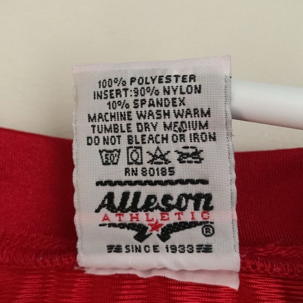 Alleson Athletic Football Red White Panthers #25 Youth Jersey Size L T-Shirt - Picture 4 of 9